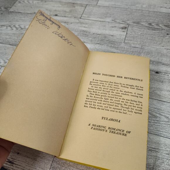 Tularosa by Jessica Richards 1979 First Jove edition Vintage Historical Romance - Picture 2 of 13